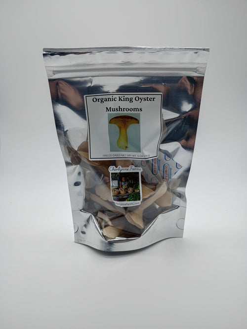 Freeze-dried Organic King Oyster Mushrooms (HALF OUNCE)